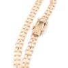 X-länk armband i 18k guld . vikt: 4,49 g