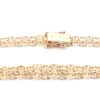 X-länk halsband med stavar i 18k guld. vikt: 15,4g