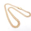 X-länk halsband med stavar i 18k guld. vikt: 15,4g