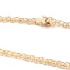 Halsband X-länk i 18k guld med stavar - doserad.Vikt 14.34