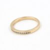 Diamantring i 18k guld. vikt: 2,65g