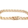 Bismarck armband i 18k guld. vikt: 20,1g