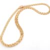 X-länk halsband med stavar i 18k guld. vikt: 25,3g