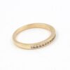 Diamantring i 18k guld. vikt: 2,65g