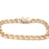 Bismarck armband i 18k guld. vikt: 20,1g