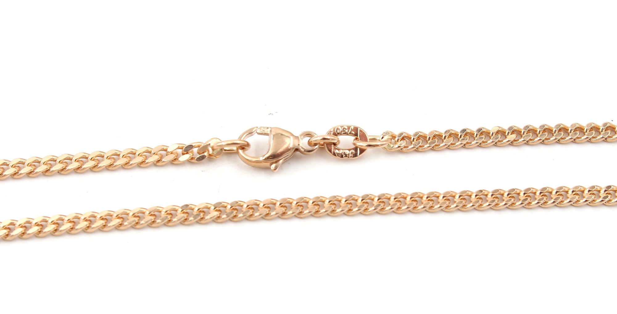 Pansar halsband i 18k guld massiv. vikt: 10,9g