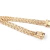 Bismarck armband i 18k guld. vikt: 9,2g