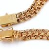 Armband dubble bismarck i 18k guld.Vikt 19.2g
