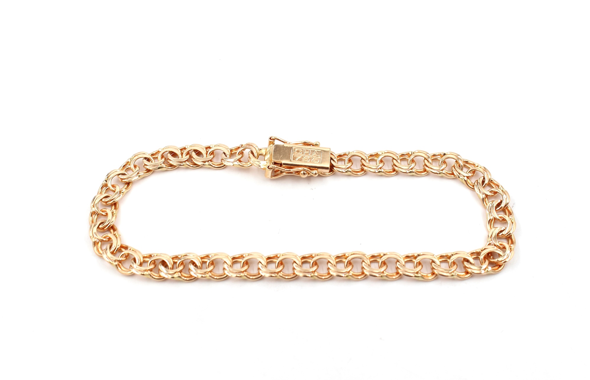 Bismarck armband i 18k guld. vikt: 10g
