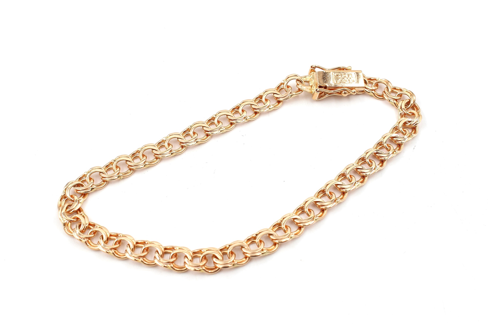 Bismarck armband i 18k guld. vikt: 10g