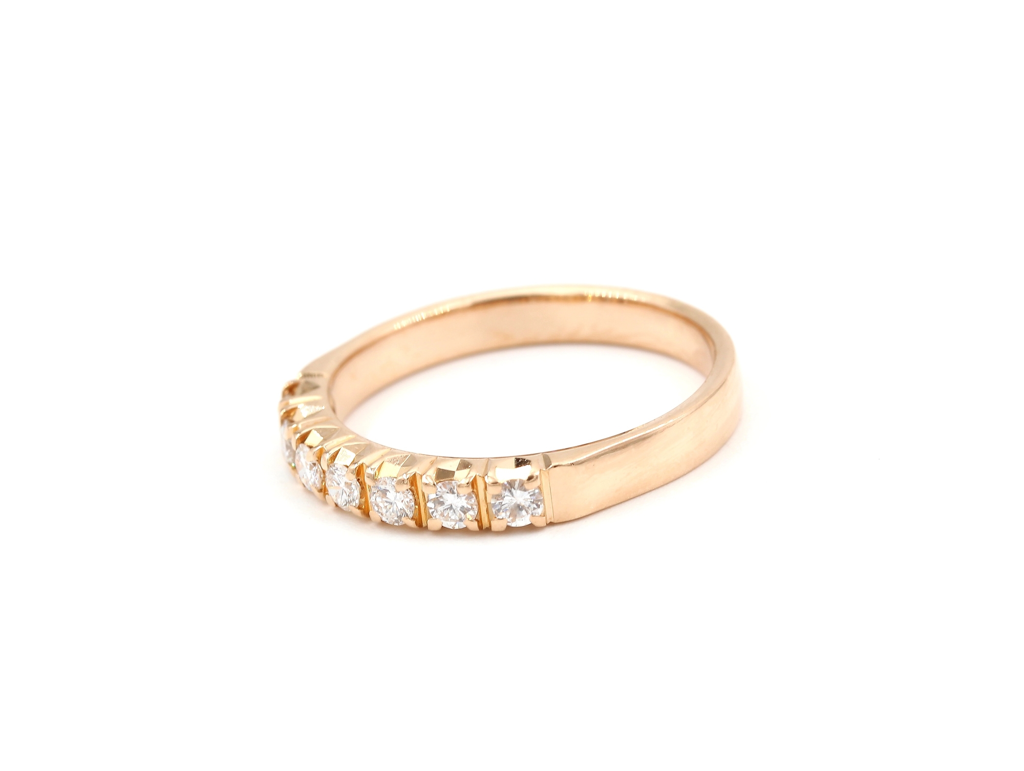 Diamantring i 18k guld 0,28 ct. vikt: 2,92 g