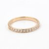 Allians ring i 18k guld med diamanter. vikt: 2,7g