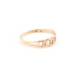 Bismarck ring i 18k guld. vikt: 1g