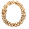X-länk armband med stavar i 18k guld.Vikt: 14.8g