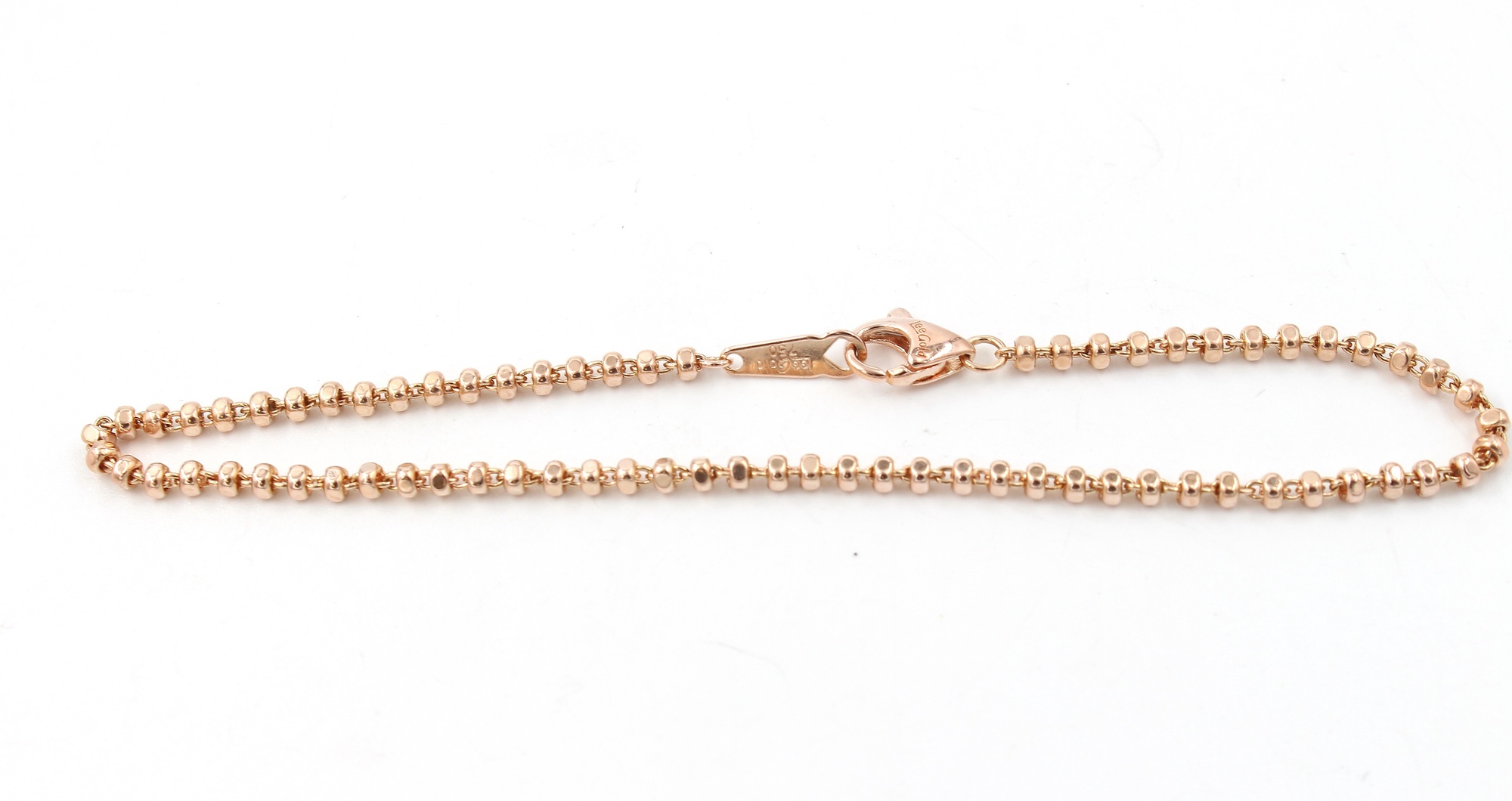 Armband i 18k rött guld. vikt: 4,4g