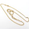 X-länk halsband i 18k guld. vikt: 8g