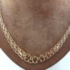 X-länk halsband i 18k guld. vikt: 8g