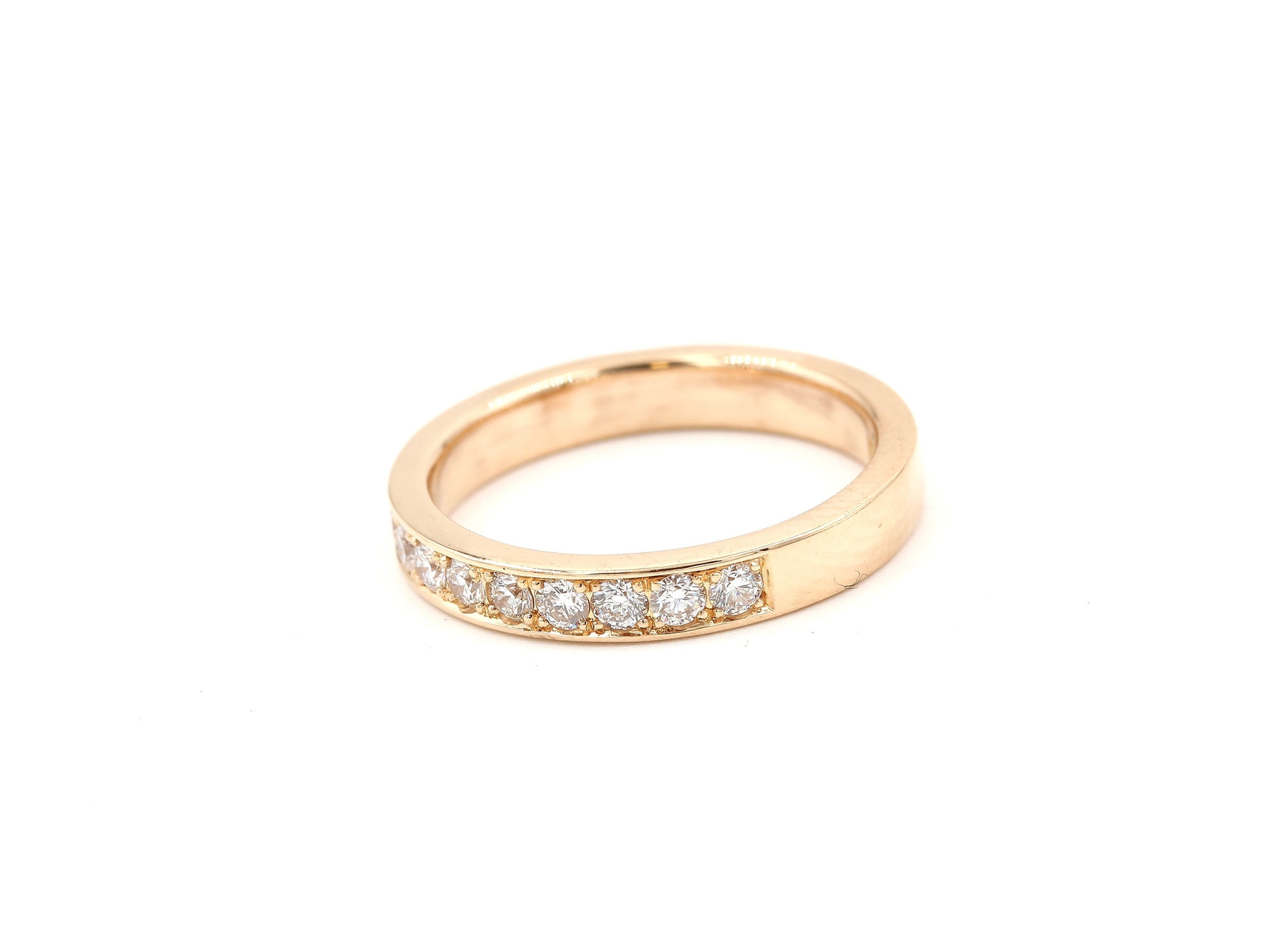Diamantring i 18k guld 0,36 ct. vikt: 3,2g