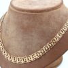 Bismarck halsband i 1k guld. vikt: 22,5g