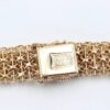 X-länk armband med stavar i 18k guld.Vikt 19.42g