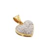 Diamanthänge i 18k guld. vikt: 2,46g