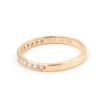 Allians ring i 18k guld med diamanter. vikt: 2,7g