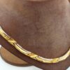 Lapponia Björn Weckström collier i 18k guld och platina "Narda" vikt.58,2gram