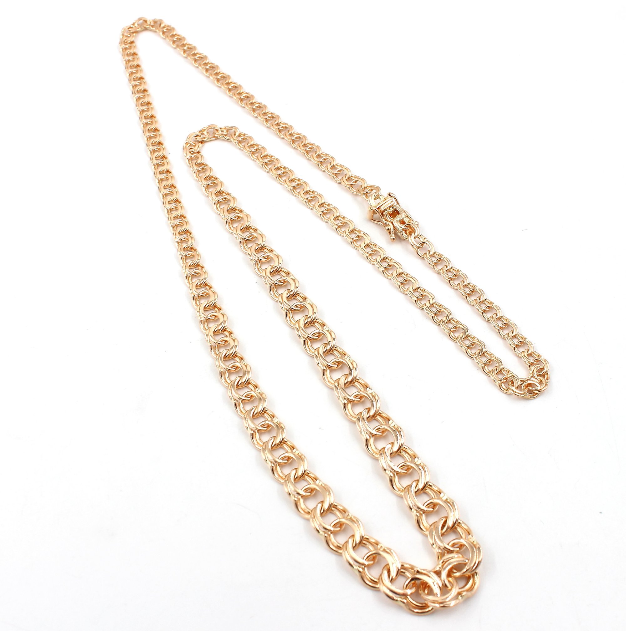 Bismarck halsband i 18k guld doserad. vikt: 19,6g