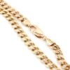 Pansar halsband i 18k guld- ihålig. vikt: 14,8g