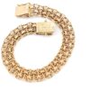 X-länk armband med stavar i 18k guld.Vikt: 14.8g