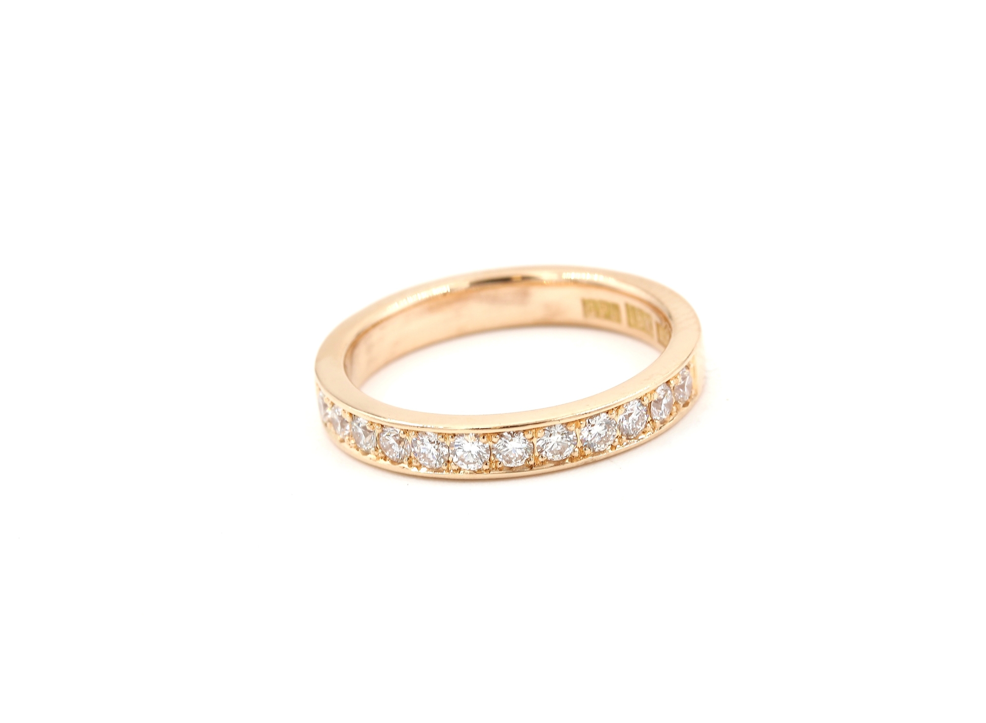Diamantring i 18k guld 0,36 ct. vikt: 3,2g