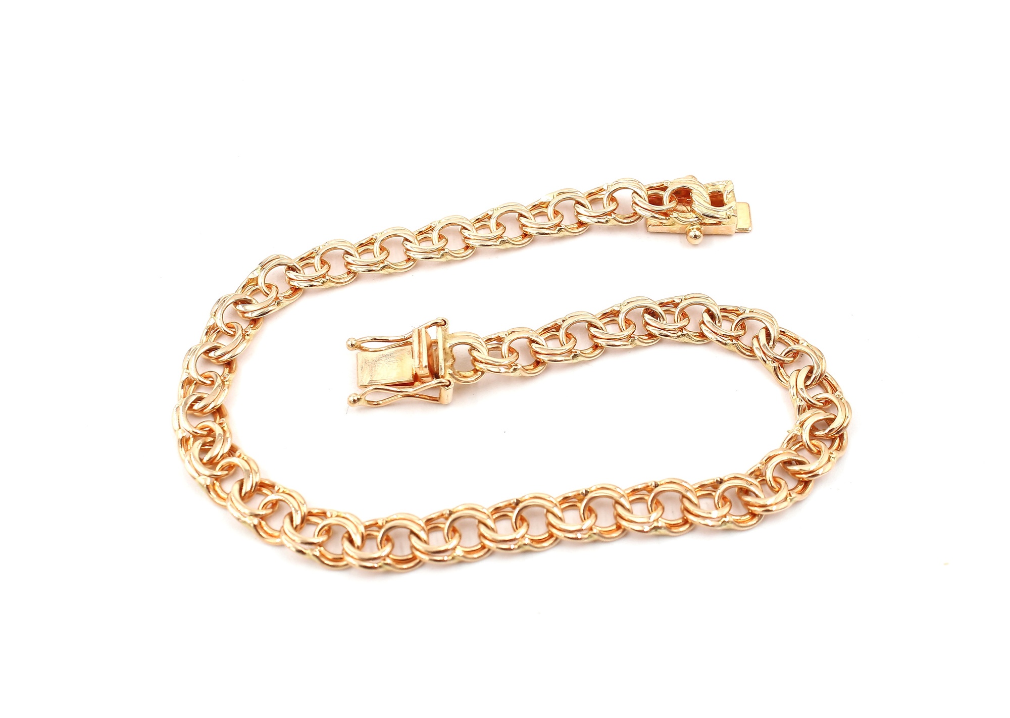 Bismarck armband i 18k guld. vikt: 10g