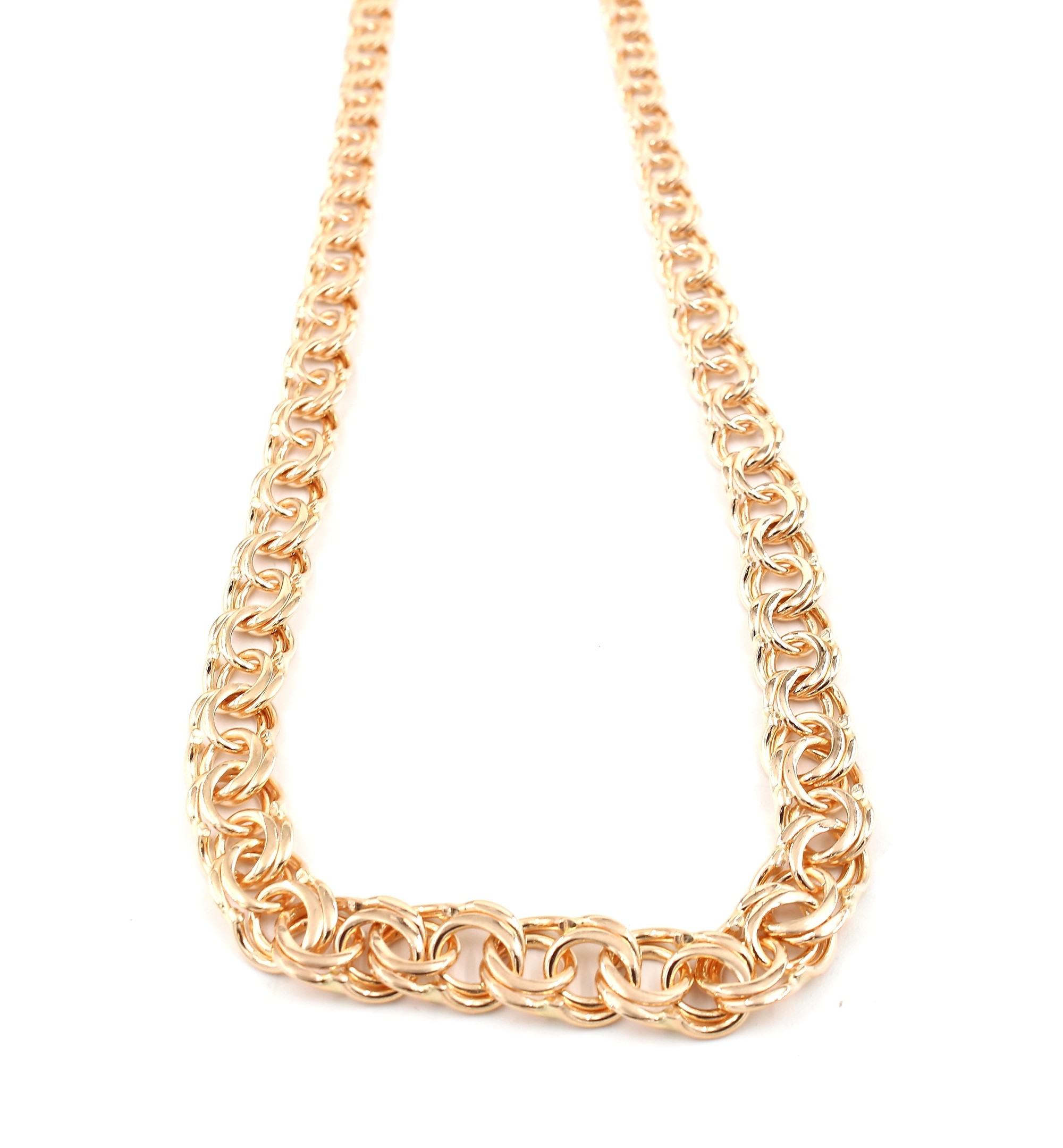 Bismarck halsband i 18k guld doserad. vikt: 19,6g