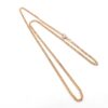 Pansar halsband i 18k guld massiv. vikt: 10,9g