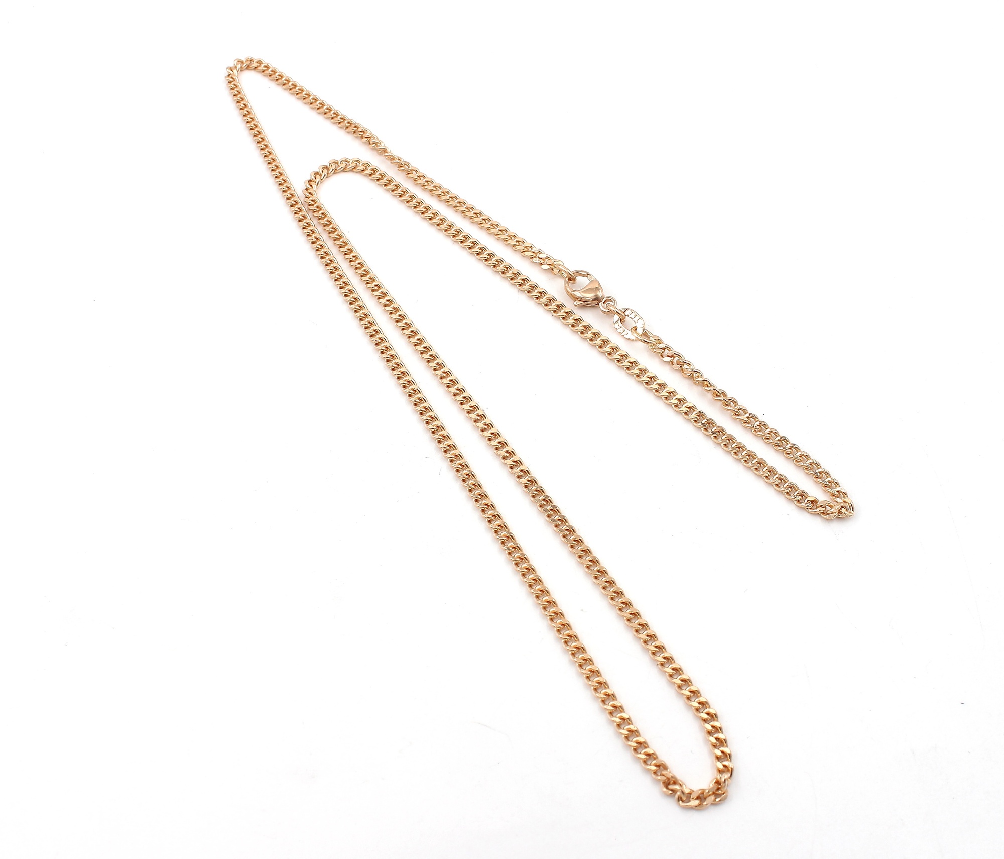 Pansar halsband i 18k guld massiv. vikt: 10,9g