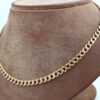 Pansar halsband i 18k guld- ihålig. vikt: 14,8g