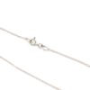 Halsband i 18k vitguld med en stjärna och en liten diamant i mitten.