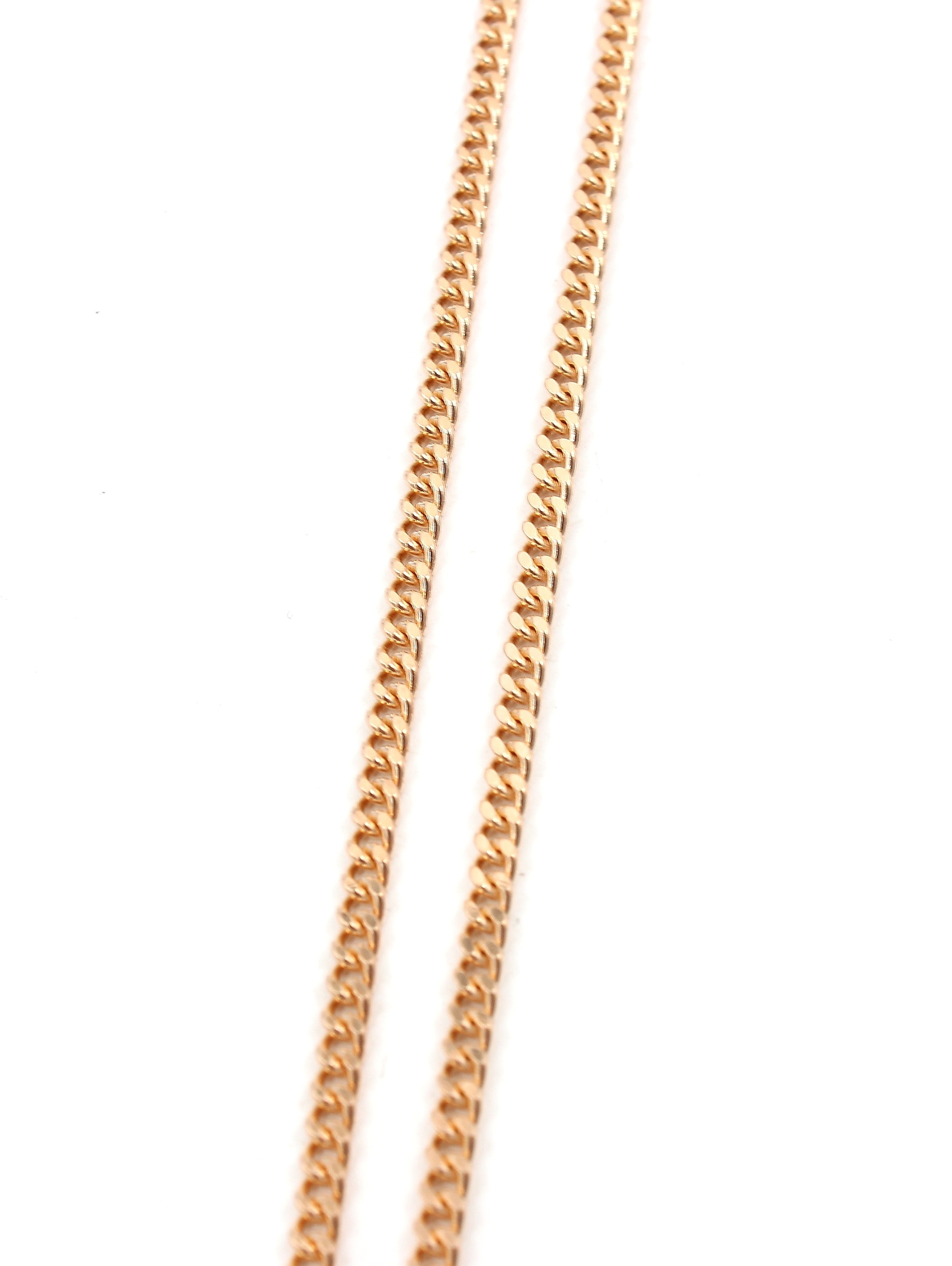 Pansar halsband i 18k guld massiv. vikt: 10,9g