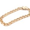 Bismarck armband i 18k guld. vikt: 20,1g