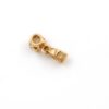 Hänge i 18k guld med en diamant på ca 0.2 ct.Vikt: 0.66g