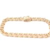Bismarck armband i 18k guld .Vikt 15,3 g