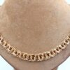 Bismarck halsband i 18k guld. vikt: 39,8g