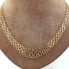 X-länk halsband i 18k guld 3X. vikt: 27,9g