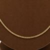 Halsband pansar i 18k guld-massiv.Vikt 9.12 g
