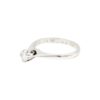 Diamantring i 18k vitguld med en diamant på 0,21 ct