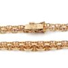 X-länk halsband med stavar i 18k guld.Vikt 16.93 g