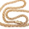 X-länk halsband med stavar i 18k guld.Vikt 16.93 g