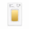 20 g Heraeus guldtacka 999,9 – baksida