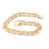 Bismarck armband i 18k guld. vikt: 24,7g