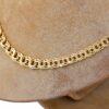 Halsband bismarck i 18k guld doserad.Vikt 22.29 g